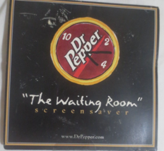 Dr Pepper  The Waiting Room Screensaver CD Sealed - $3.47