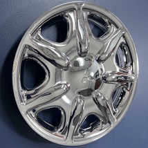 ONE 1996-1998 Mitsubishi Galant # 57556C 14&quot; Chrome Hubcap / Wheel Cover USED - £27.96 GBP