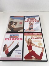 4 Fitness Yoga Pilates DVDs Abs Yoga Denise Austin Shelly McDonald  Pilates Core - £9.59 GBP