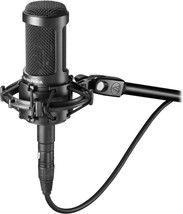 The Black Audio-Technica At2035 Cardioid Condenser Microphone With Xlr Output Is - $193.99