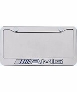 MERCEDES BENZ  AMG  3D STAINLESS STEEL  LICENSE FRAME - $49.06 CAD
