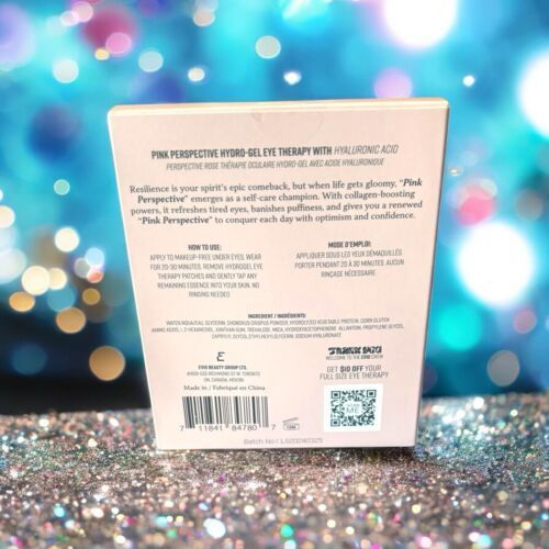 EVIO BEAUTY Pink Perspective De-puff Hydrogel Eye Therapy 3 Pairs NIB 6G X 3 Item image 7