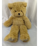 Applause Bravo Bear Biscuit Plush 21 Inch 1988 Tan Brown Stuffed Animal Toy - $20.95