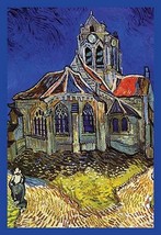 The Church at Auvers by Vincent van Gogh - Art Print - £17.37 GBP+