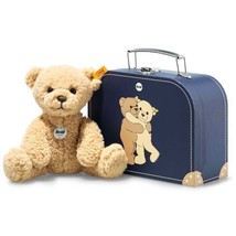 STEIFF - Brother Ben Teddy Bear in Suitcase 8&quot; Premium Plush by STEIFF - $48.46