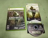 Call of Duty 4 Modern Warfare Microsoft XBox360 Complete in Box - $5.95