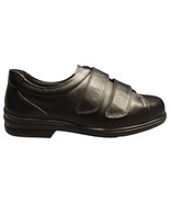 Cosyfeet Cuban Shoes Mens US Size 12.5 Black Bart Extra Roomy Two Straps... - $99.89