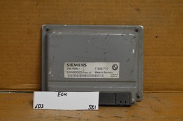 2003 BMW 325i X3 Engine Control Unit ECU 7548770 Module 531-6D3 - £19.65 GBP