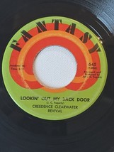 CREEDENCE CLEARWATER REVIVAL - 45 - Looking Out My Back Door - Bob Fogerty - $6.30