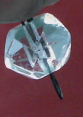 Nice Vintage Crystal Bead, Great for Chandeliers, Jewelry, Household Déc... - $4.94