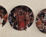 Michael Jordan Pogs Milk Cap Trading Cards Lot Of 3 Upper Deck #24 25 26 - $3.95