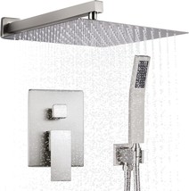 The Arrisea Wall Mounted Shower Combo Set Includes A Stainless Steel Shower - £145.42 GBP
