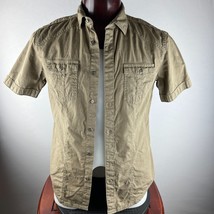 Rock &amp; Republic Button-Down Short Sleeve Casual Dress Shirt - £19.53 GBP