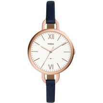 Fossil ES4355 Annette Leather Rose Gold $125.00 - £63.78 GBP