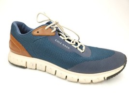 Cole Haan Grandsport Flex Shoes Men's 9 M Blue Comfort Lace Up Sneakers - $47.95