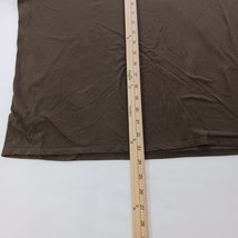 Fashion Nova EMPIRE STATE Women's Brown Cotton Blend Long Sleeve T-Shirt Size L image 13