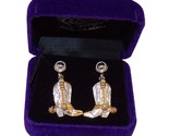 Cowboy Boot Earrings Lightning Ridge Sterling Silver Western dangle 1.5&quot;... - $49.46