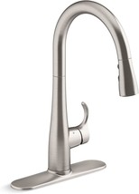 Kohler 22036-VS Simplice Touchless Kitchen Faucet - Vibrant Stainless - £224.28 GBP