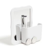 U Brands Magnetic Locker Accessory Kit White Set of 5 Organizer - $216.06 MXN