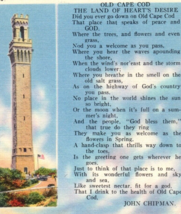 Pilgrim Memorial Monument Sand Dunes Cape Cod Postcard Vintage Massachusetts - $12.95