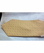 Hermes Paris Men&#39;s 100% Silk Ties Yellow and Blue - $100.00