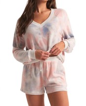 Z Supply candy skies tie dye long sleeve top in Cloud Dancer - size S - $44.55