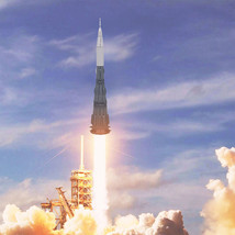 1:110 Soviet N1 Moon Rocket Heavy Launch Vehicle Model Building Blocks Brick Toy - £185.92 GBP