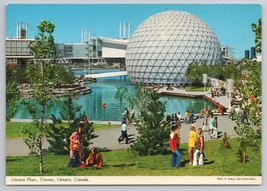 Ontario Place Toronto Ontario Canada Cinesphere And Park Vintage Postcard - £10.85 GBP