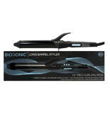 Bio Ionic Long Barrel Styler Ceramic Curling Iron 1.5 inch Curling Wand New - $186.35 CAD