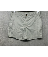 H&amp;M Womens Ladies Shorts Olive Green size 4 - $12.00