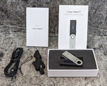 New Open Box Ledger Nano S Cryptocurrency Bitcoin Hardware Wallet - Blac... - $49.99