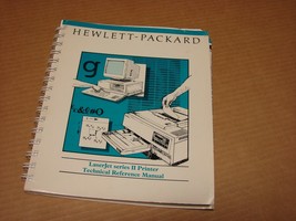 Laserjet series II Technical reference manual 33440-90905 - £11.62 GBP