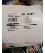 Elkay Polymer Drain Fitting Removable Basket Sink Drain Opening White LK... - $20.02 CAD