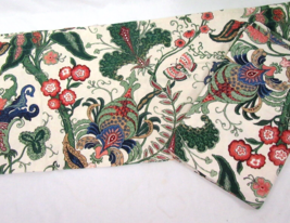 Waverly Pandora Jacobean Floral Multicolor 2-PC Balloon Valances - $28.00