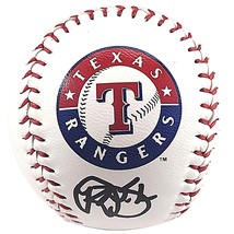 Nick Solak Texas Rangers Signed Logo ROMLB Baseball Proof COA Autograph Ball - £54.61 GBP