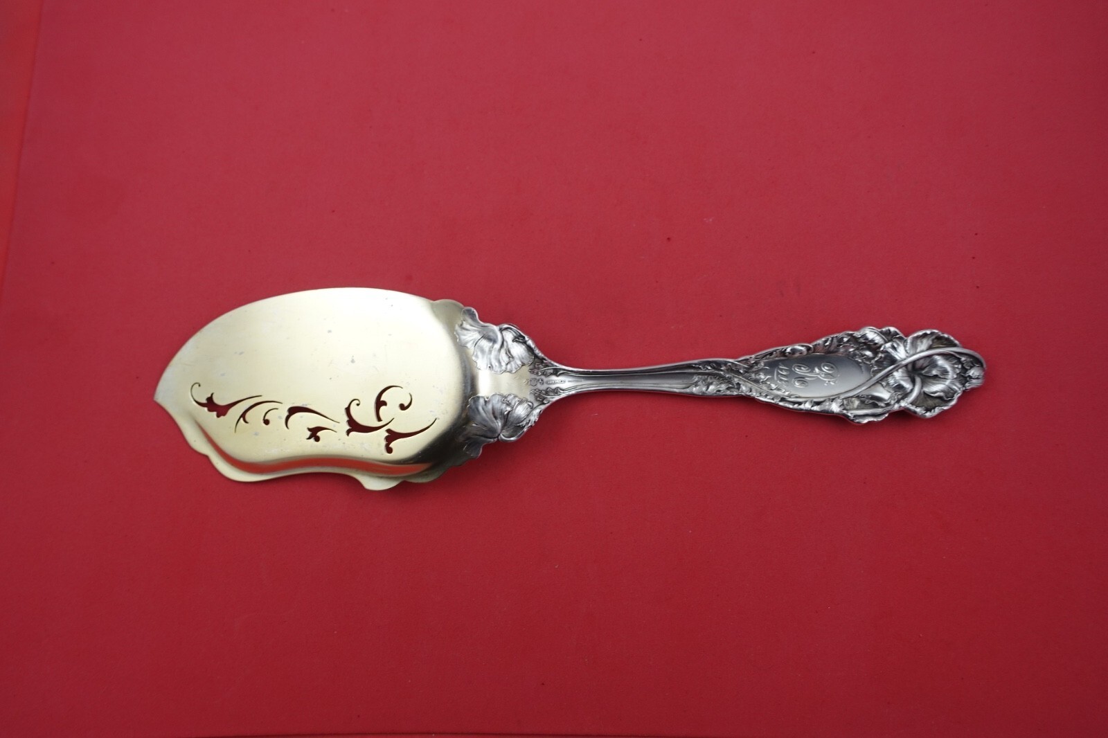 Love Disarmed by Reed and Barton Sterling Silver Fish Server GW Pierced 12" Item image 2