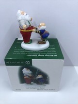 Department 56 North Pole Series Just the Right Size, Santa! 56.57209 - £16.40 GBP