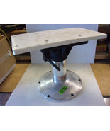 aluminum Boat Seat Pedestal Base 2-7/8&quot; diameter Post 10-1/2&quot; tall w/ se... - €38,10 EUR