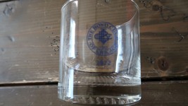 Vintage 1972 Bond Club of Chicago Whiskey Glass 3 3/8 inches - $11.87
