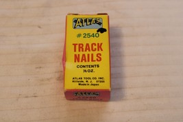 HO Scale Atlas, Package of Track Nails, 7/8 Ounce, #2540, BNOS - £9.62 GBP