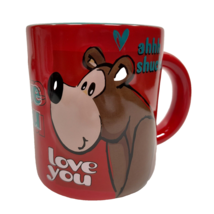 GUND Ahhh Shucks Love You Bear Mug Red - £15.61 GBP