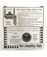 Pope Manufacturing Bicycle Advertisement 1894 Columbia Cranks Art HM1H - $55.13 CAD