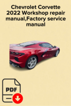 Chevrolet Corvette 2022 Workshop repair manual,Factory service manual,OEM - $12.98 CAD+