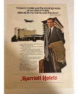 1982 Marriott Hotel Vintage Print Ad pa10 - $8.90