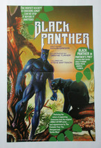 1990 Black Panther 17 x 11 Marvel comic book promo poster 1: Avengers movie hero - £18.95 GBP