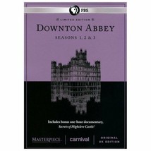 New! Pbs&#39; Downton Abbey - Seasons 1, 2 &amp; 3 (9 Dvd Set) Masterpiece - £13.53 GBP