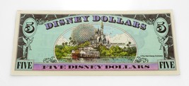 Series 1990 A $5 Disney Dollar Goofy UNC Condition Low Serial #! - £118.33 GBP