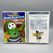 Lot of 2 Veggie-Tales DVD Big Idea Ultimate Silly Song Countdown &amp; Sing Alongs - £7.77 GBP