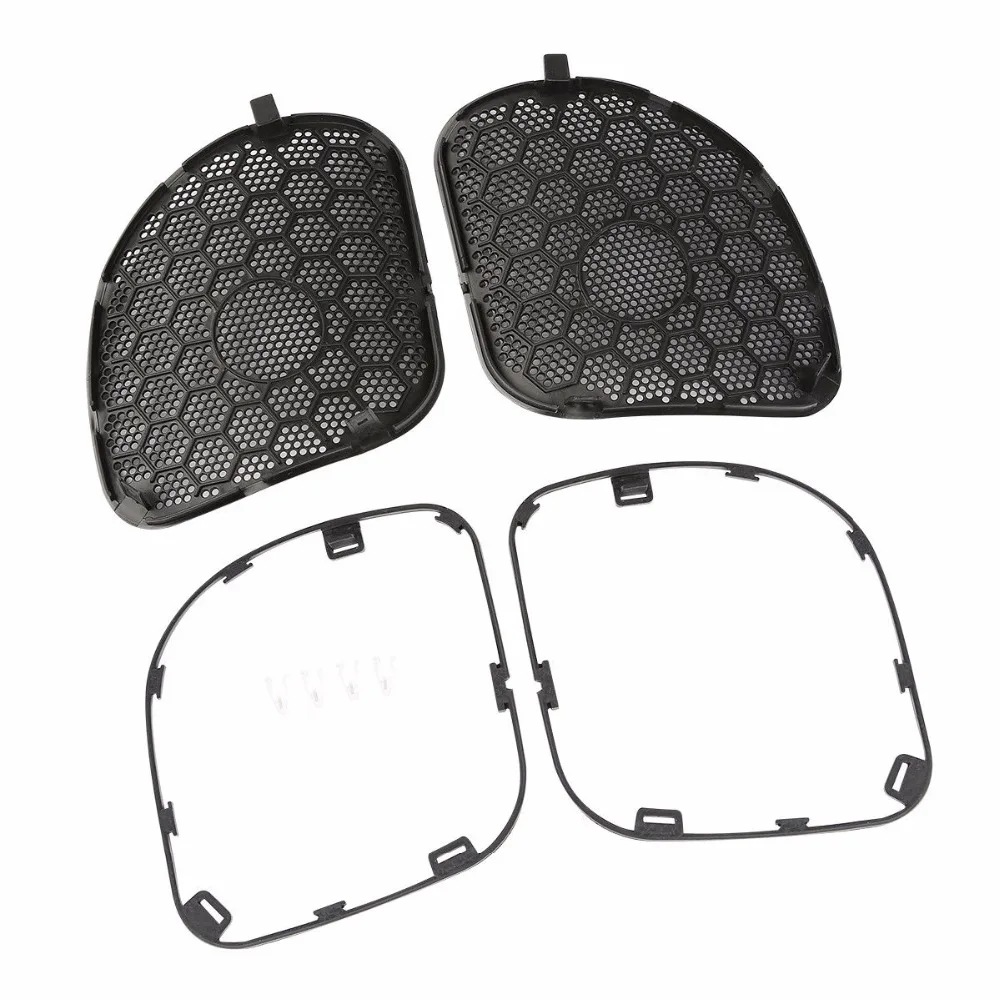 Motorcycle Front Fairing Speaker Grille  Covers  Harley Road Glide FLTRX 2015-20 - £277.11 GBP