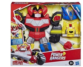 Power Rangers Playskool Mega Mighties Mighty Morphin Megazord DELUXE Ages 3+ NEW - £20.92 GBP